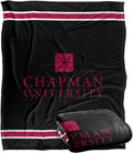Collegiate Logo Throw Blankets with Silky Feel for Home Decor