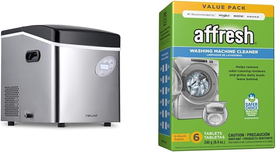 Efficient Ice Maker & Washer Cleaner Combo