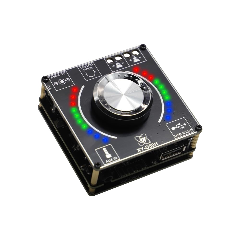 HIFIDIY LIVE: Bluetooth 5.0 Stereo Amp - 2X 50W Power!
