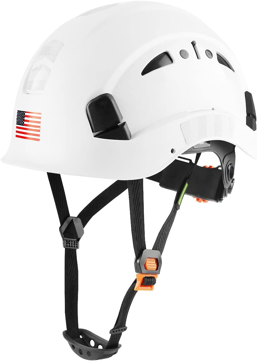 Lightweight Adjustable Safety Helmet for Work - ANSI Z89.1 Approved