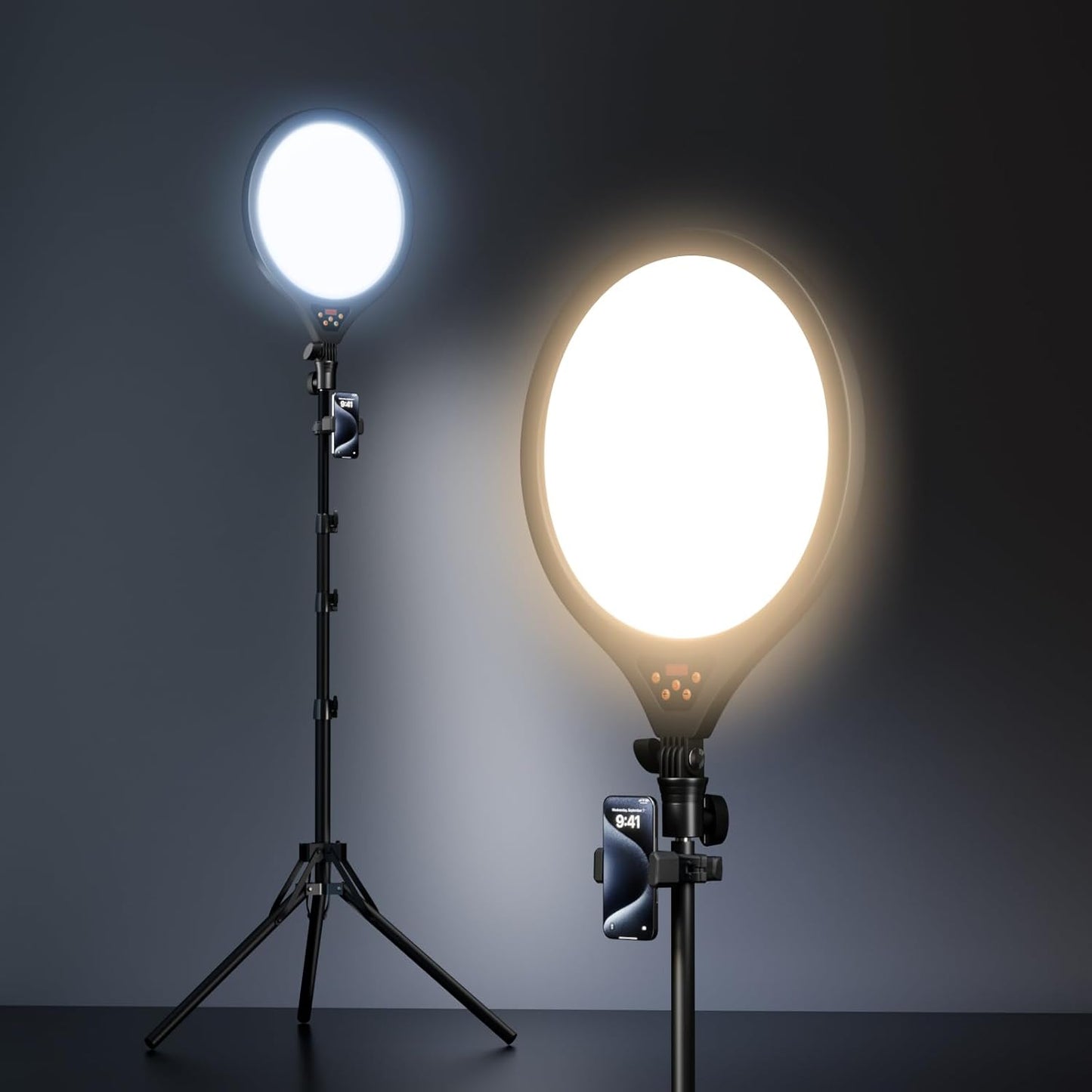 14-Inch Selfie Ring Light Tripod for iPhone and Photography