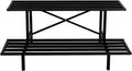 Zhongma 2 Tier Sturdy Metal Plant Stand for Indoor & Outdoor Use