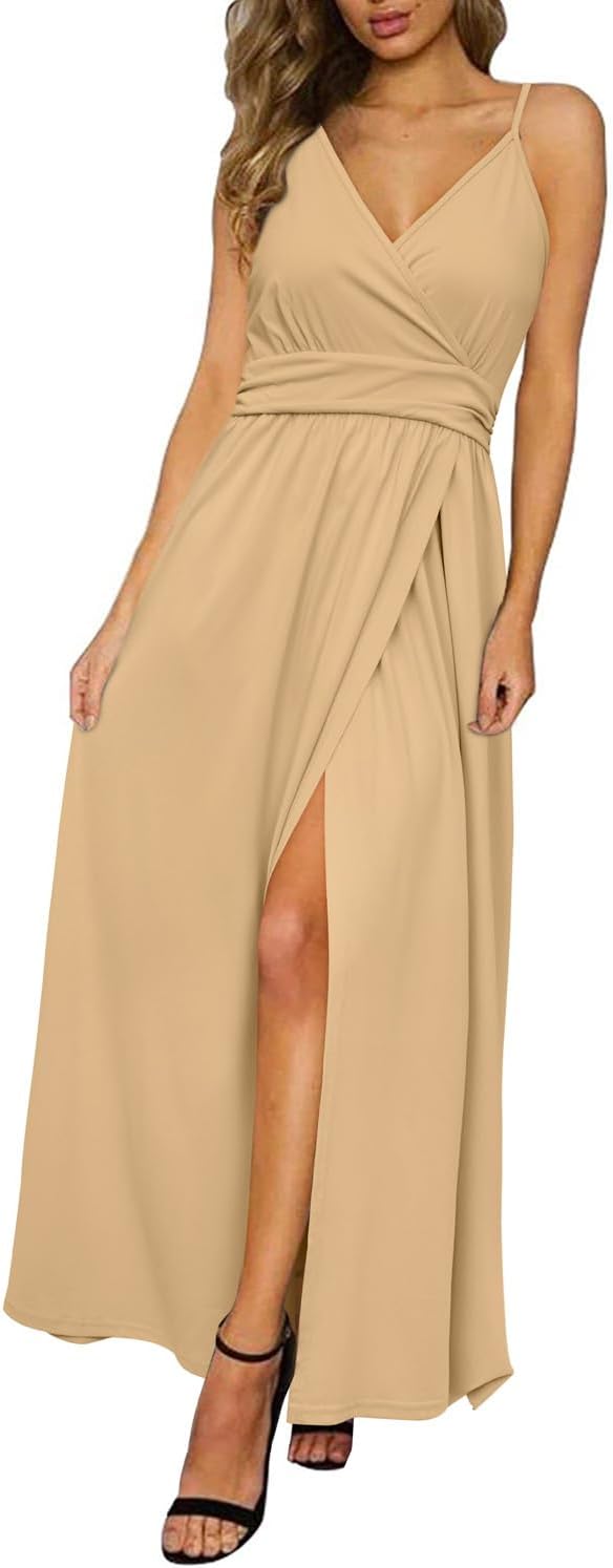 Newshows Women Summer Maxi Dress for Vacation and Beach Fun