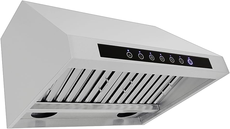 Proline 30-Inch Wall Range Hood with Ultra-Quiet Blower Motor