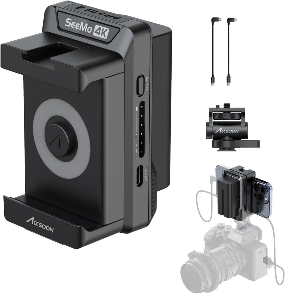 Accsoon SeeMo 4K HDMI Video Transmission System for iOS Devices