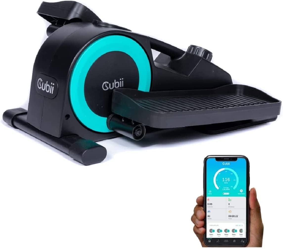 Cubii JR2+ - Compact Desk Exerciser with Bluetooth Sync