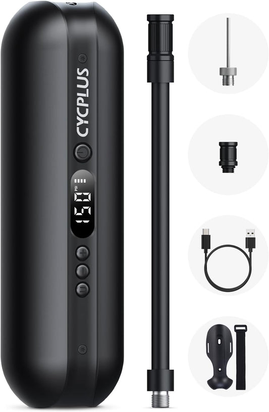 CYCPLUS Electric Air Compressor | Portable 150 PSI Tire Pump