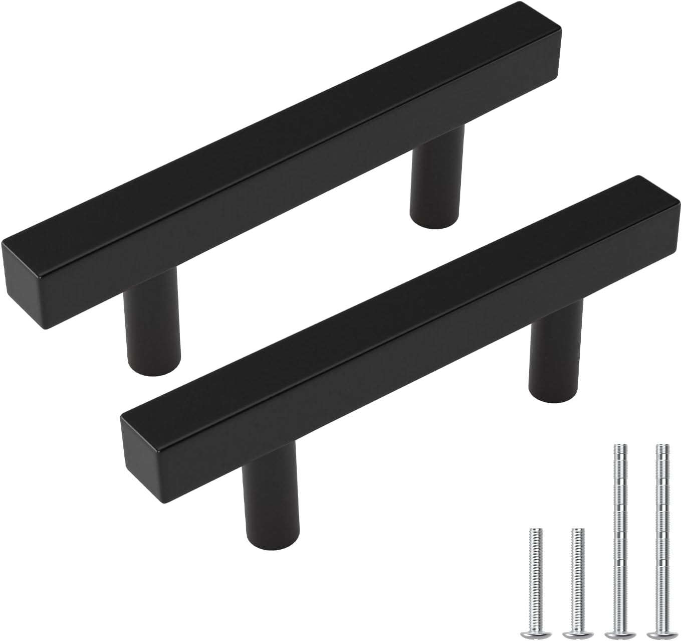 Haidms 30 Pack Black Cabinet Handles for Stylish Home Decor