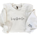 In My Bride Era Embroidered Sweatshirt - Custom Bride Gift