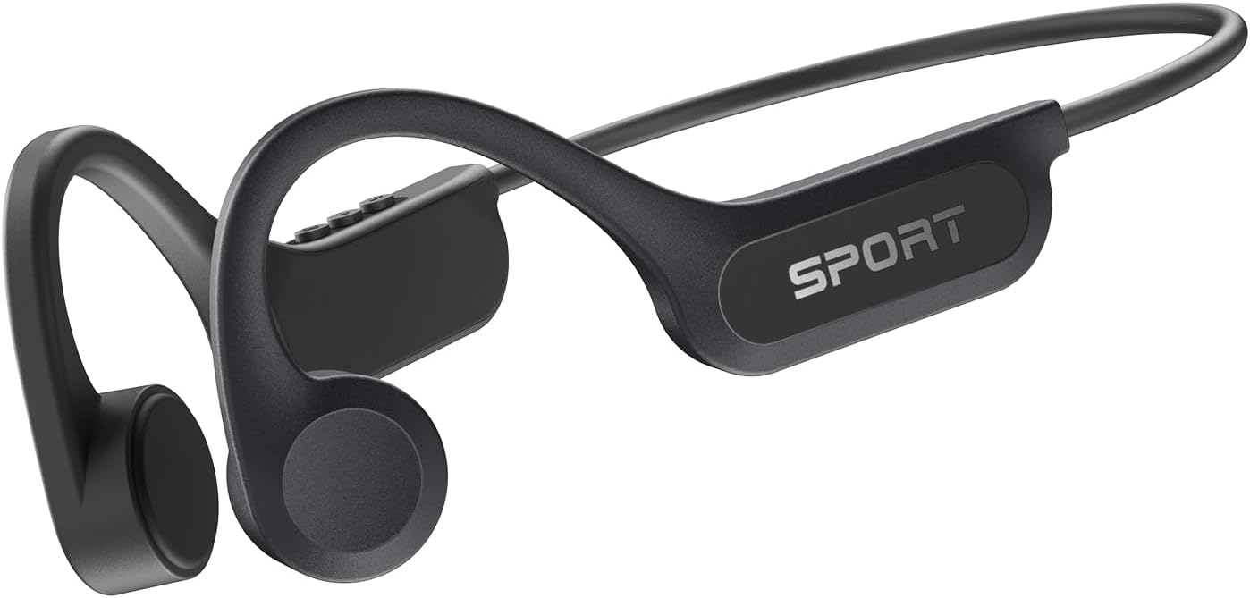 Yorlu Bone Conduction Headphones: Sweatproof Sport Earphones