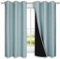 Energy-Saving NICETOWN Short Curtains with Full Blackout Feature