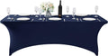 Navy Blue Spandex Table Cover | Stretch Fit | VDS