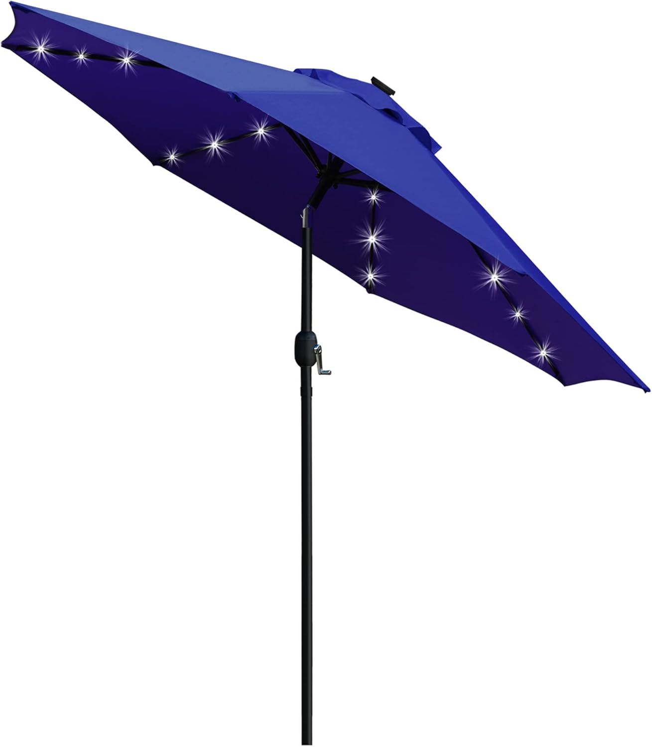 Sunnyglade 9ft Solar LED Lighted Patio Umbrella for Relaxation