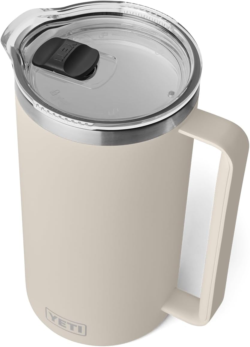 YETI Rambler 64 oz Pitcher with MagSlider Lid for Easy Pouring