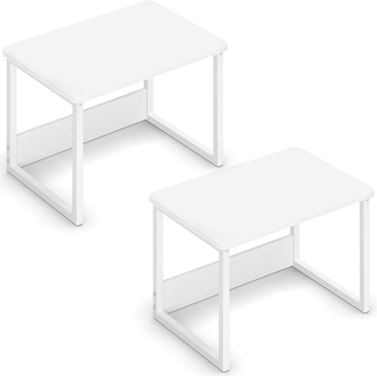 MARTY Desktop Printer Stand 2 Pack - Efficient Desk Storage
