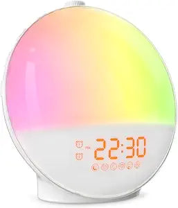 Dekala Sunrise Alarm Clock Wake Up Light for Gentle Mornings