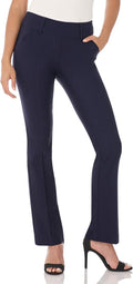 Rekucci Women's Ease Into Comfort Classic Bootcut Pant (Style BBJX)