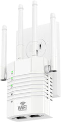 WiFi Extender Signal Booster - Range to 13888 sq.ft and 150+ Devices