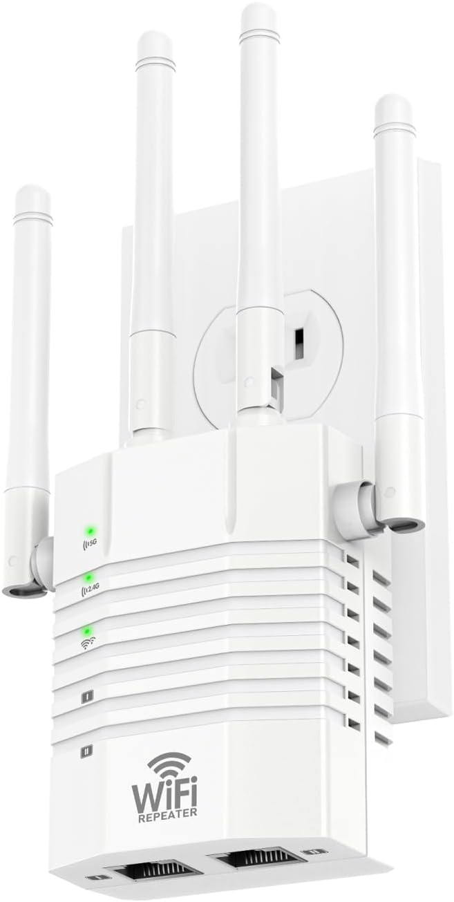 WiFi Extender Signal Booster for Home and Outdoors Connectivity