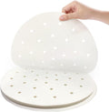 Air Fryer Liners 9 in Parchment Paper - Perforated Nonstick 100 Sheets