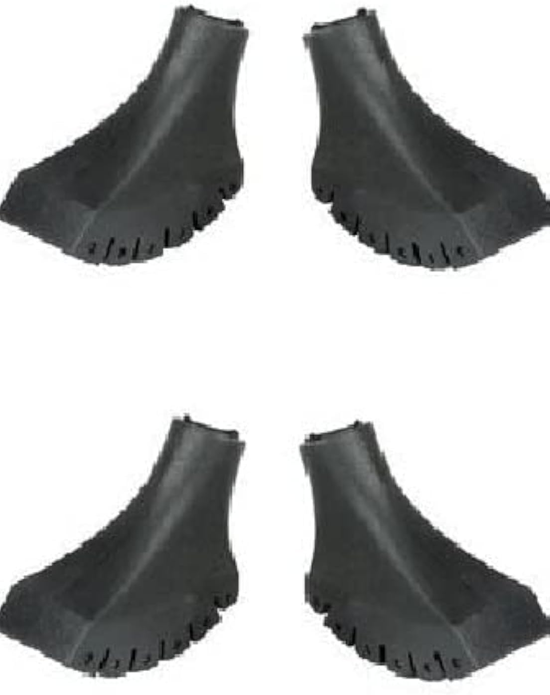 York Nordic - 4 Pack Durable Rubber Tips for Poles