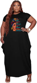 YeGine Oversize Tshirt Dress Plus Size Short Sleeve Maxi Dress