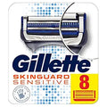 Gillette SkinGuard Sensitive Razor Blades Pack of 8 - For Sensitive