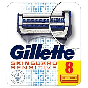 Gillette SkinGuard Sensitive Razor Blades for Men, 8 Pack