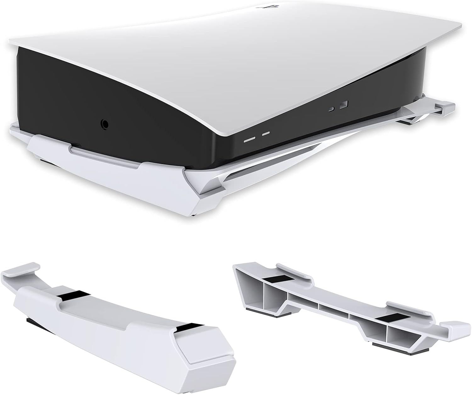 NexiGo PS5 Horizontal Stand | Minimalist Design | White