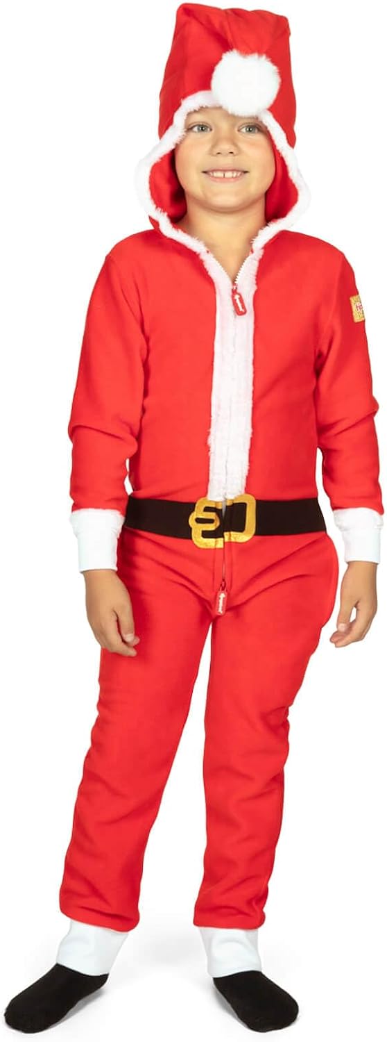 Tipsy Elves Christmas Jumpsuits for Kids - Cozy Holiday Rompers
