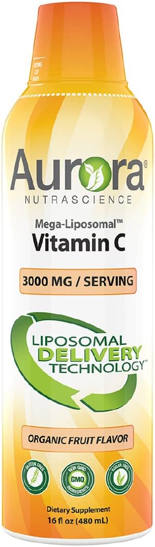 Mega-Liposomal Vitamin C for Immune Support and Absorption
