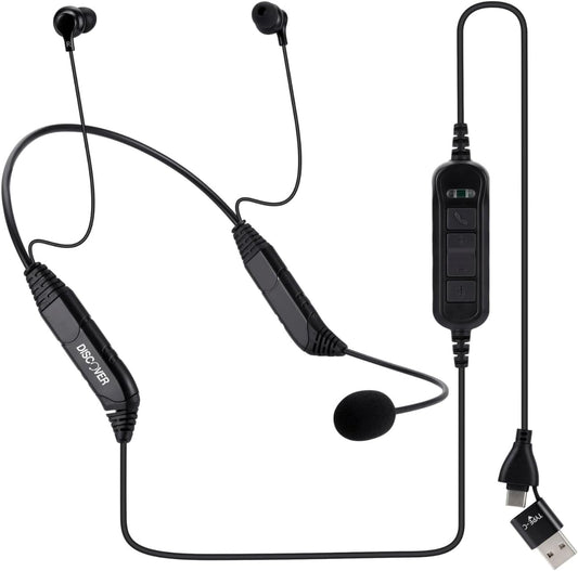 Clear Calls Anywhere: Neckset 20 USB Earbuds