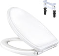 Toilet Seat Elongated Soft Close Replacement - Quiet, Durable Fit