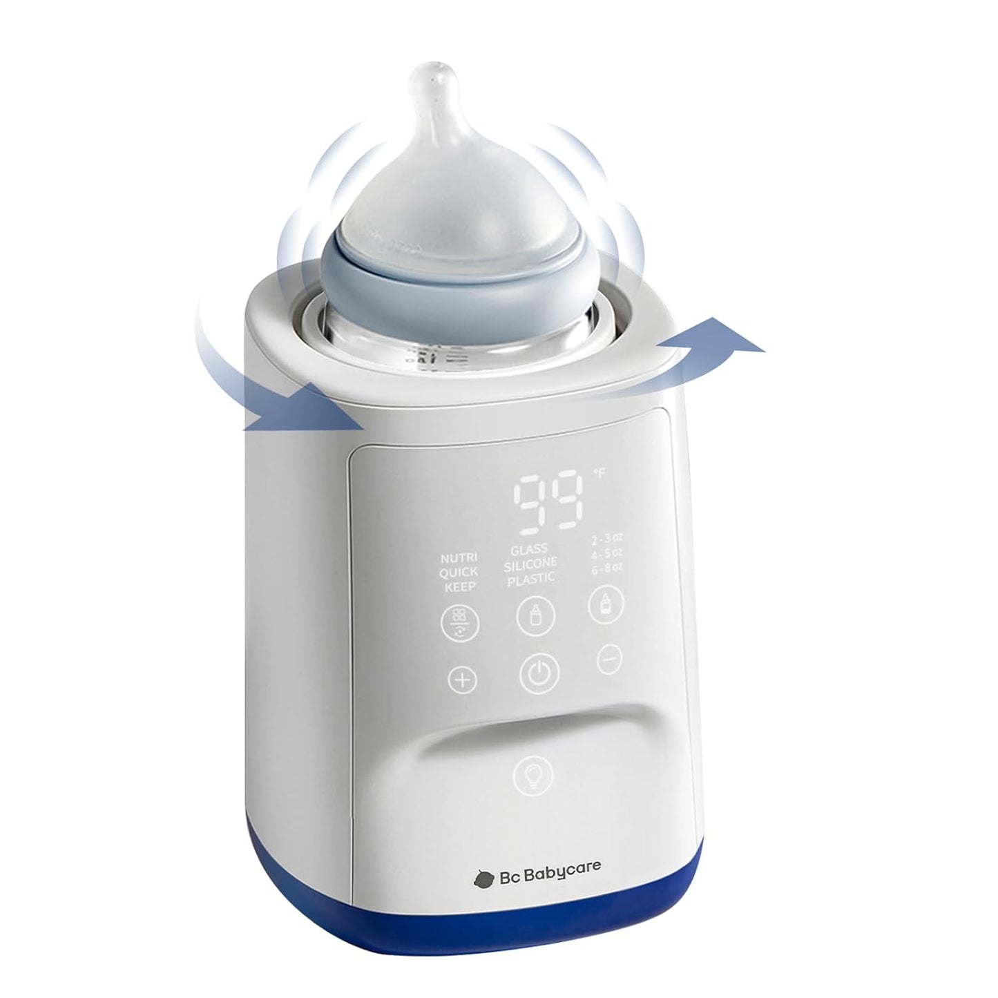 Bc Babycare Bottle Warmer: 10-in-1 Fast Baby Milk Warmer