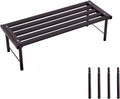 Metal Plant Stand 60 Ebony - Rust-proof Aluminum Display Rack
