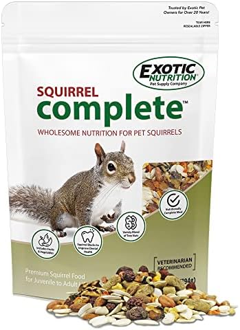 Squirrel Complete Natural Food for Healthy Squirrels Diet
