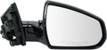 TRQ Right Power Folding Passenger Mirror Compatible with 2013-2014