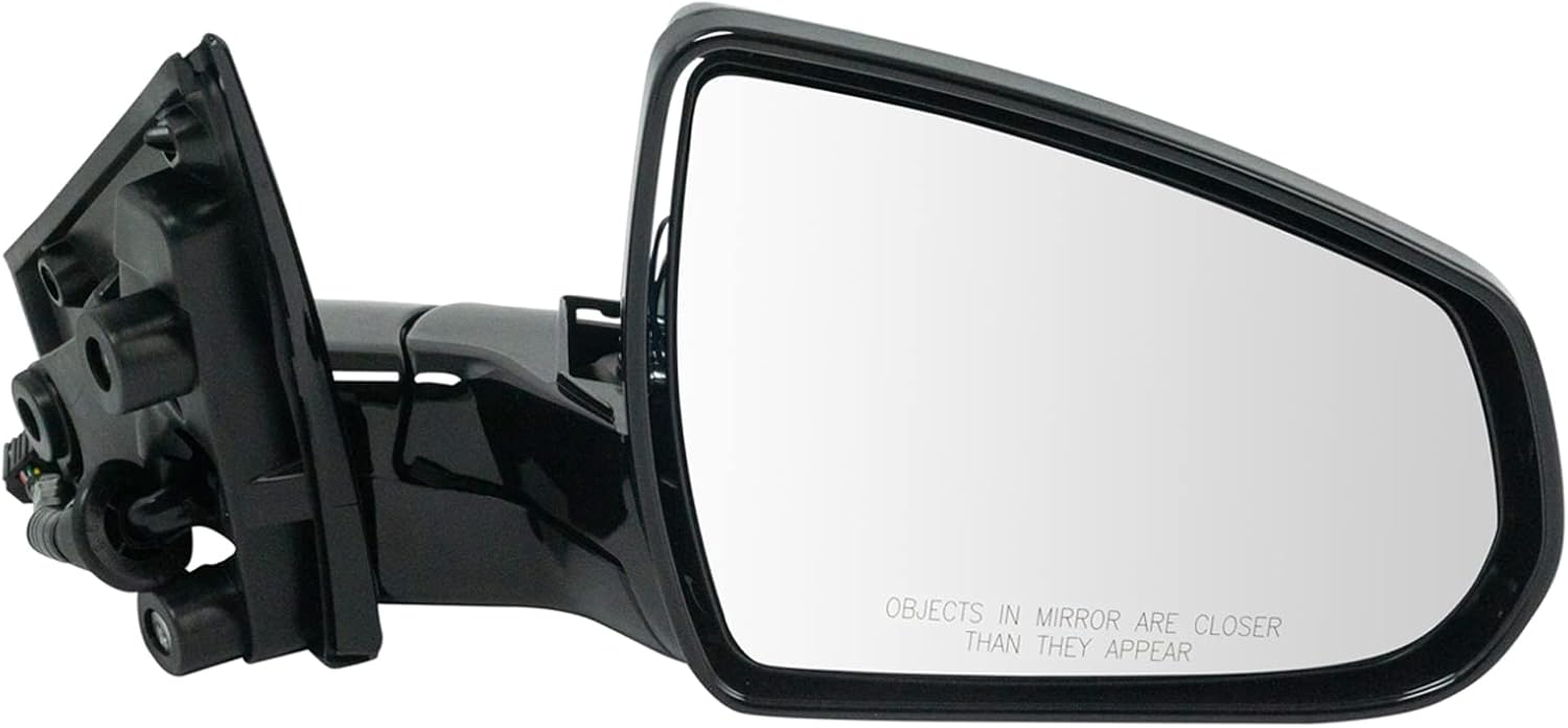 TRQ Right Mirror Power Folding Passenger Side for Cadillac SRX