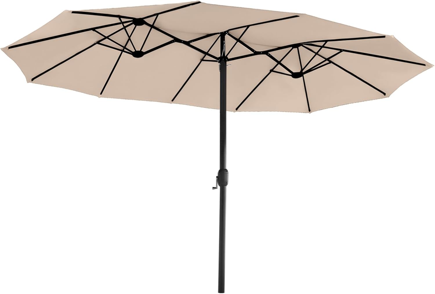 15ft Large Patio Umbrella with Base for Ultimate Shade