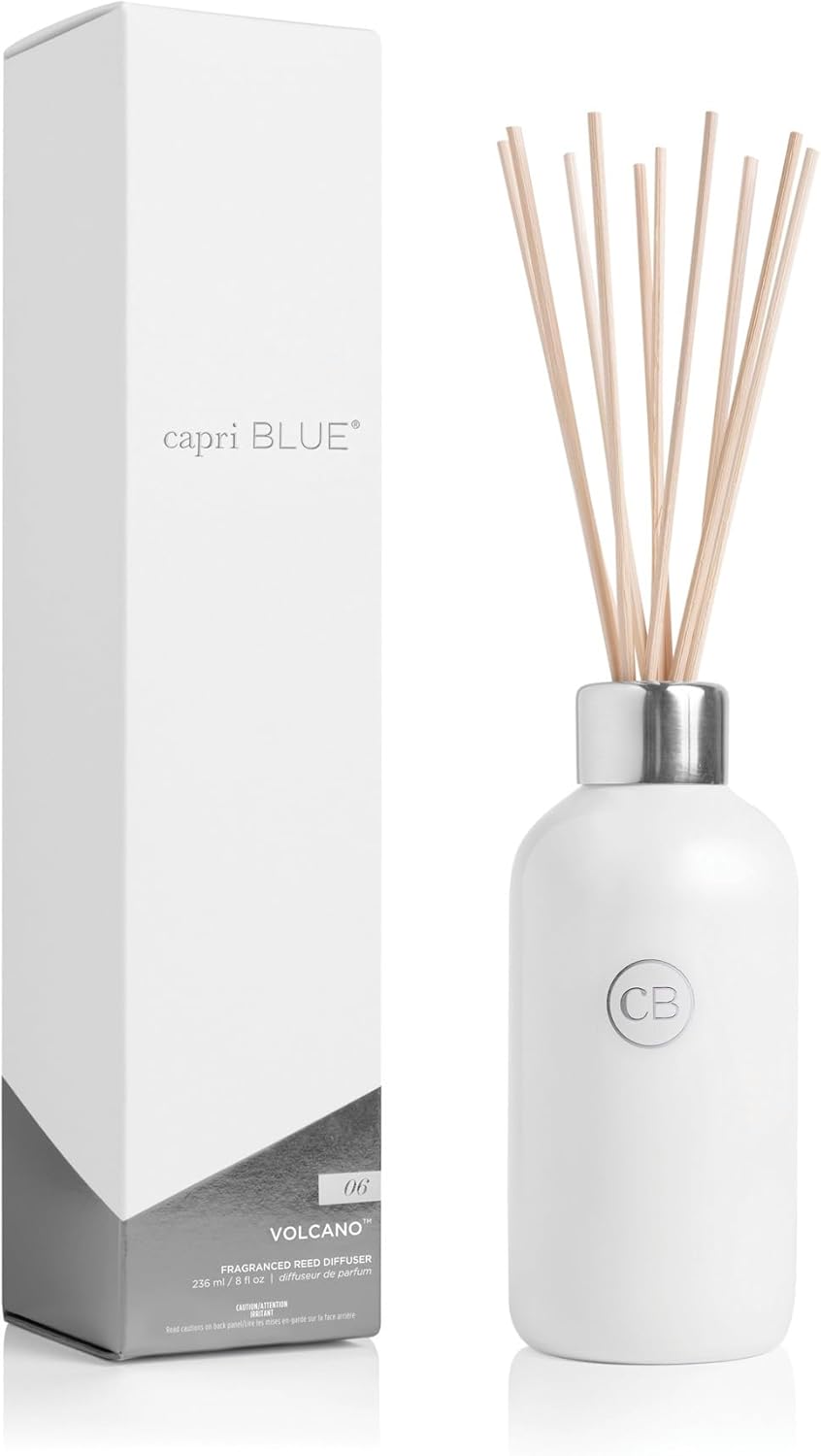 Capri Blue Volcano Reed Diffuser Set for Luxurious Home Scenting