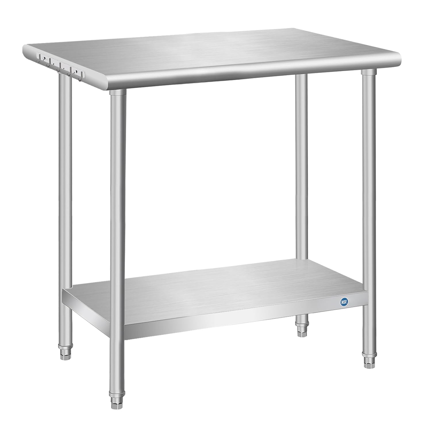 Stainless Steel Table for Commercial Prep, NSF Certified Quality