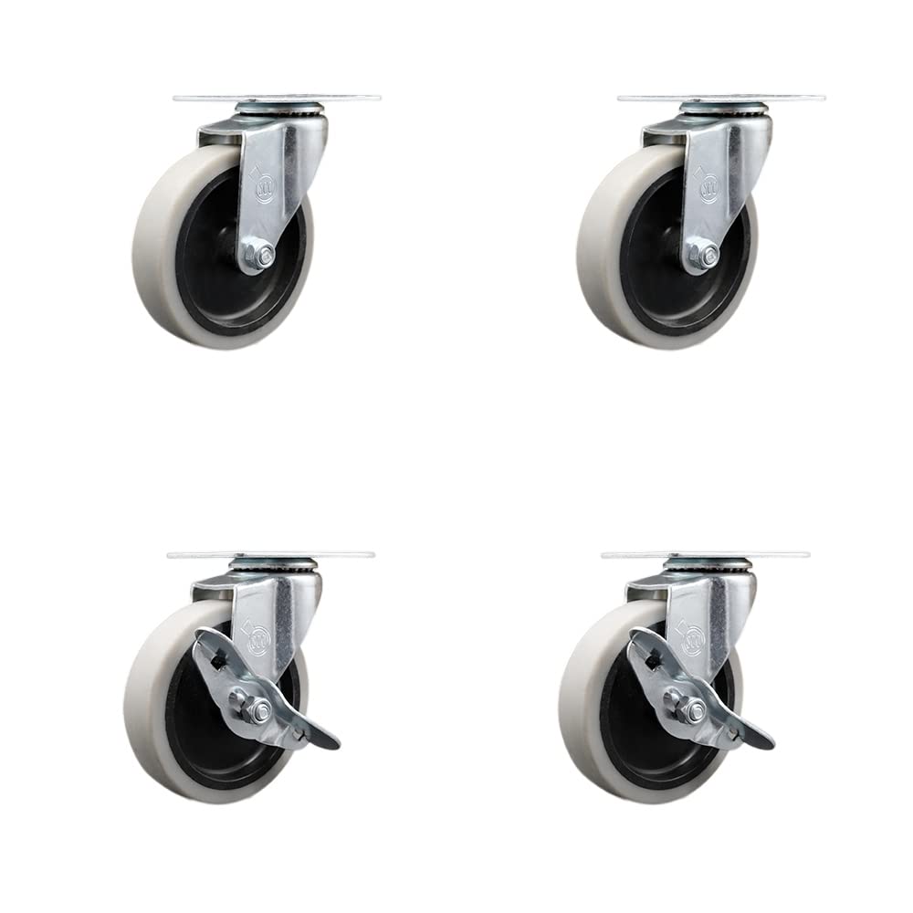 Rubbermaid Mobile Work Center 7734-88 Replacement Caster Set