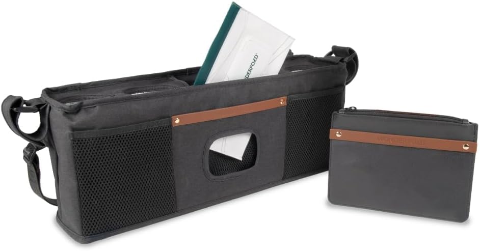 WONDERFOLD Universal Parent Console Stroller Organizer Review