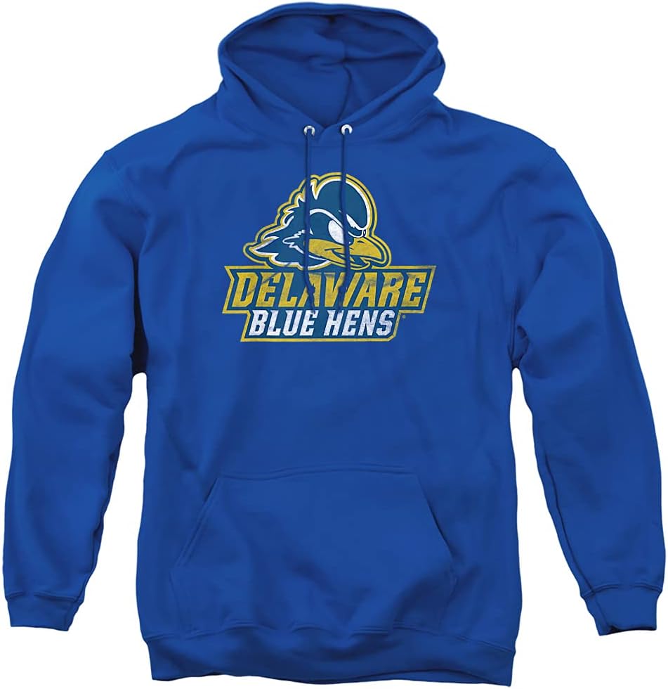 Official Collegiate Distressed Logo Adult Pullover Hoodie