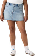 Levi's Women's Icon Skirt - Casual Mid Waist Mini with A-Line Shape