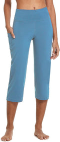 baleaf Womens Yoga Capri Pants High Waist Capri Leggings (Style V7Z1)