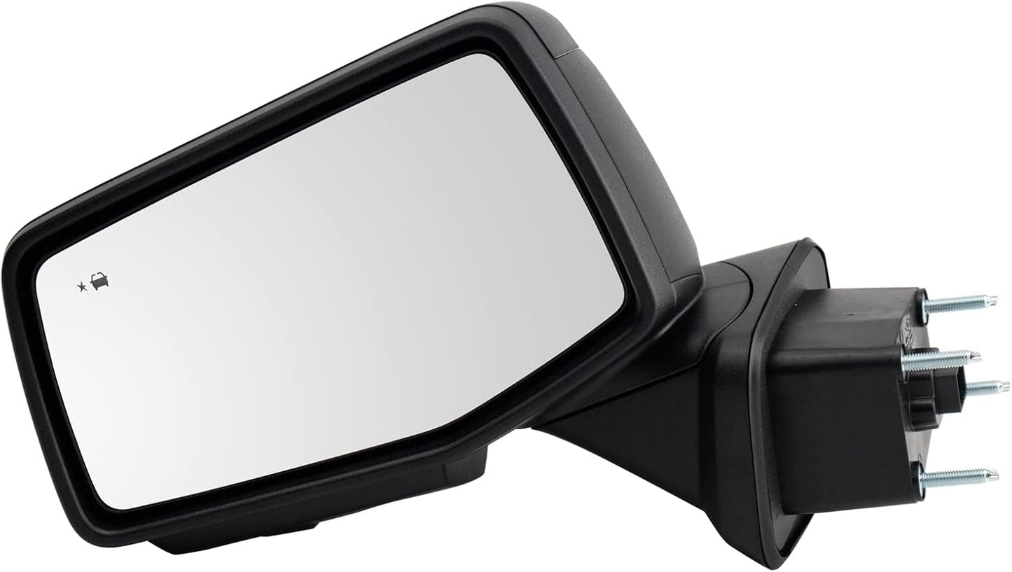 TRQ Driver Side Power Heated Folding Mirror for GMC Sierra