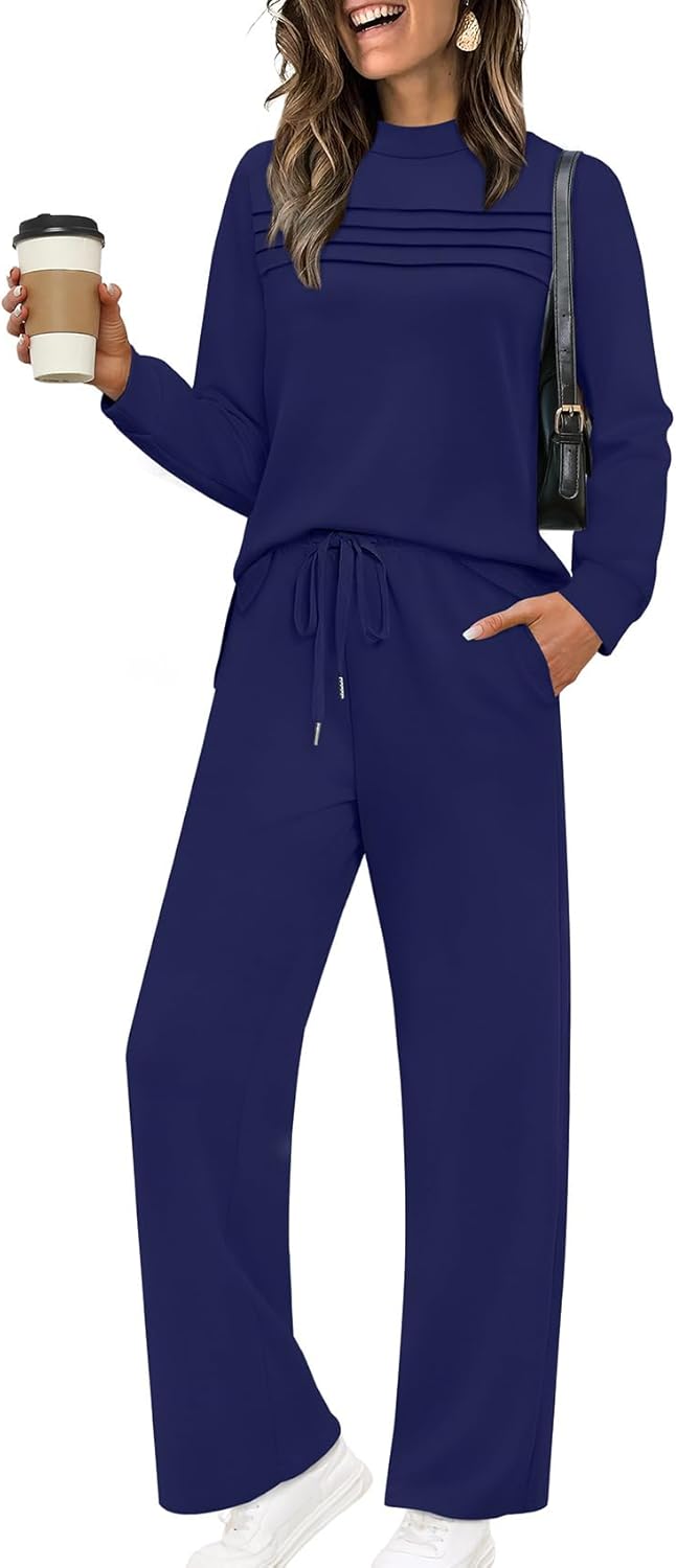 WIHOLL Two Piece Sets for Women: Cozy Fall Travel Outfits