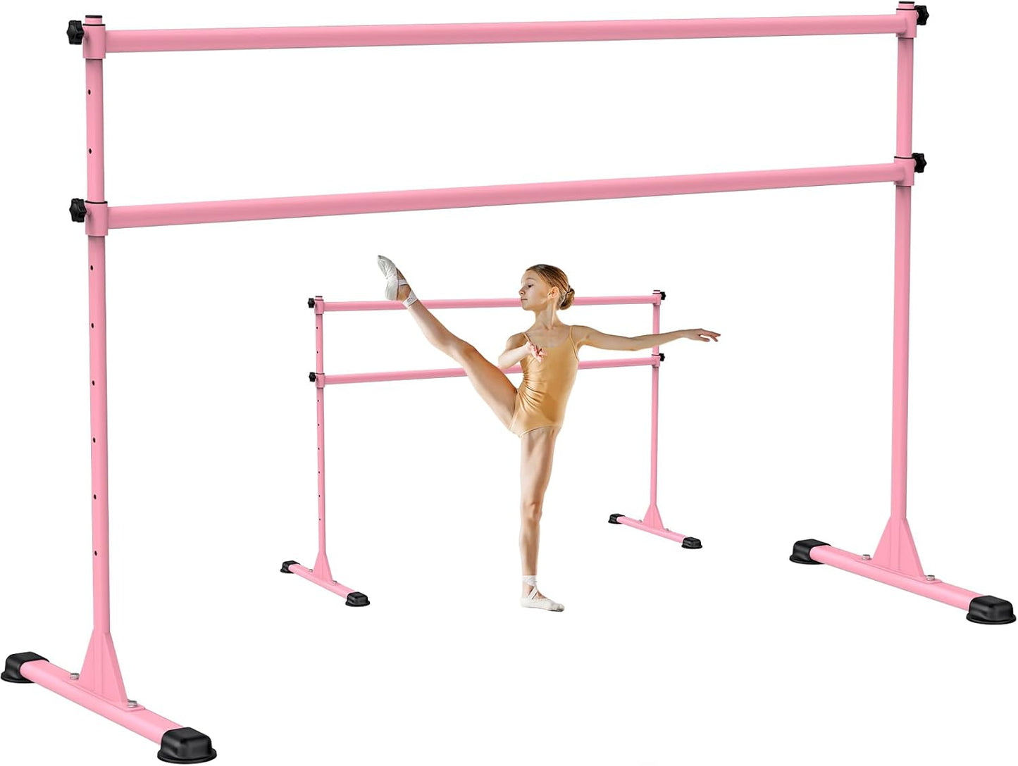Dolibest Freestanding Ballet Bar for Dance and Fitness Practice
