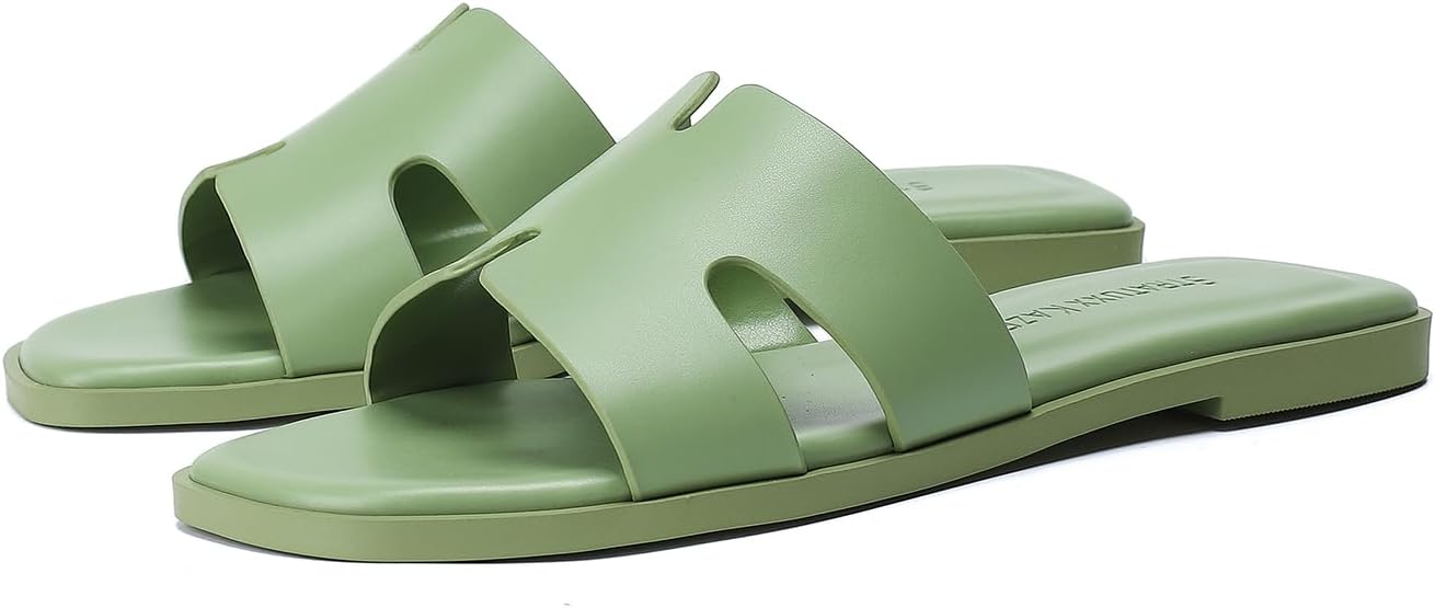 Stratuxx Kaze Open Toe Flat Dress Sandals for Women in Summer
